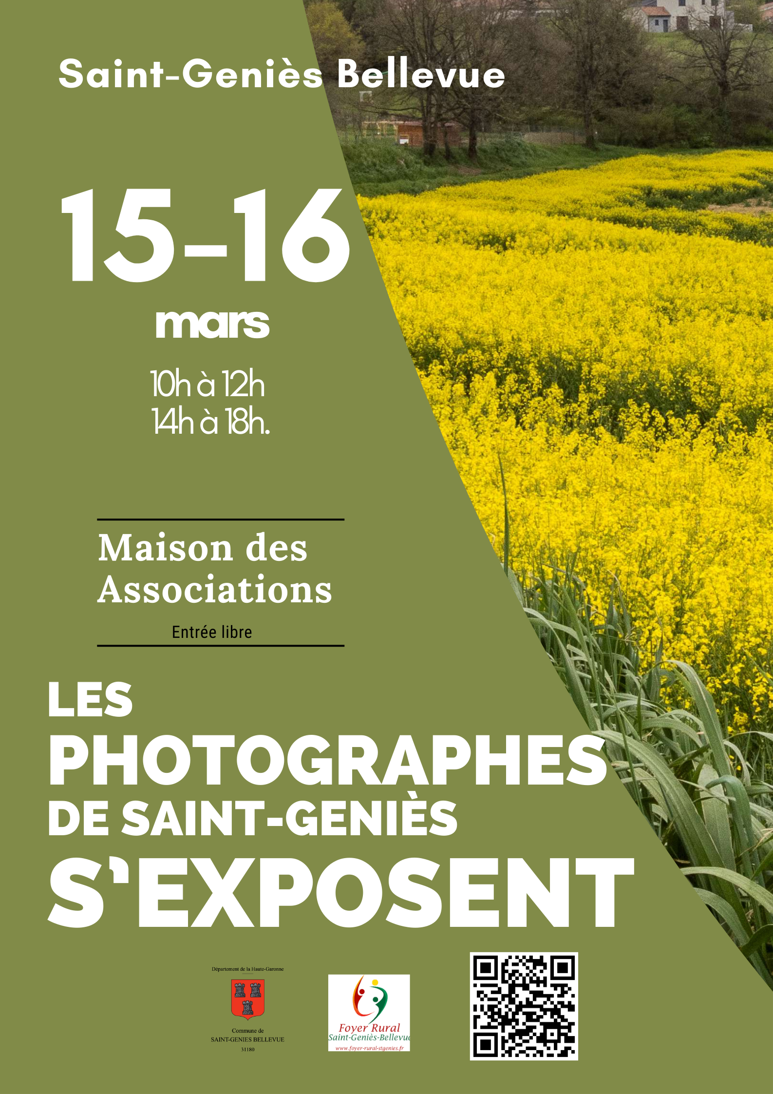 affiche 2025 les photographes exposent V4 QR